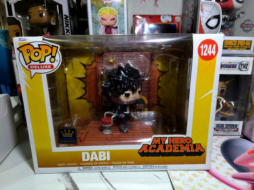 Dabi Funko Pop My Hero academia (Category: Figurines & Statues) located in Manila. Submitted by daily.tipid (Listing ID 1452088821, Image 1). Description: Dabi Funko Pop My Hero academia 850 LBC,jnt or lalamove.
