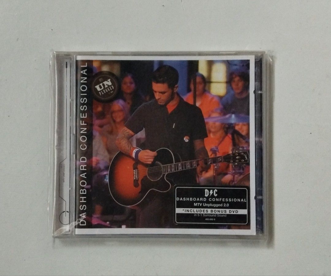 DASHBOARD CONFESSIONAL - MTV UNPLUGGED ( CD+DVD ) (Category: CDs & DVDs) located in Makati City. Submitted by KAMUSIKATAYO (Listing ID 1451943503, Image 1). Description: VERY GOOD CONDITION.