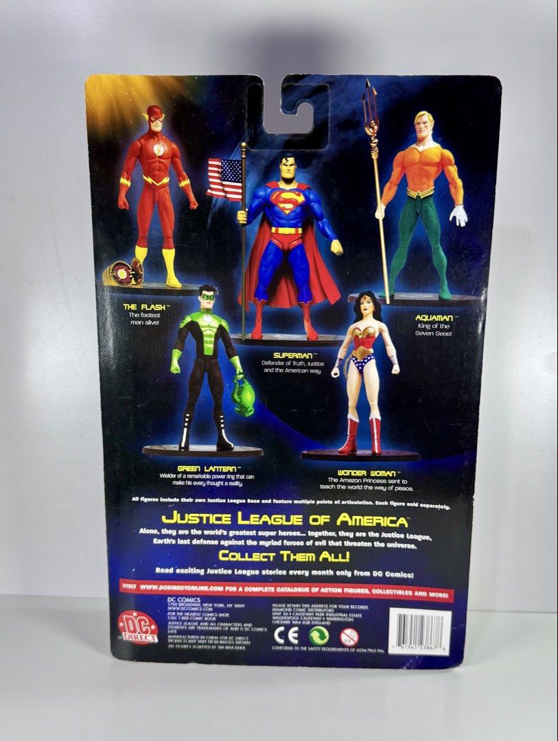 DC Direct JLA Superman with Flag – Collector Action Figure (Category: Figurines & Statues) located in Quezon City. Submitted by john90667 (Listing ID 1451968310, Image 2). Description: For sale: DC Direct JLA Superman with Flag – Collector Action Figure Actual photos posted — what you see is what you get. Key Details: • 100% Authentic & Collector’s Item • Rare, mint, sealed, excellent condition — no restock • Perfect for DC/MCF collectors Terms: 