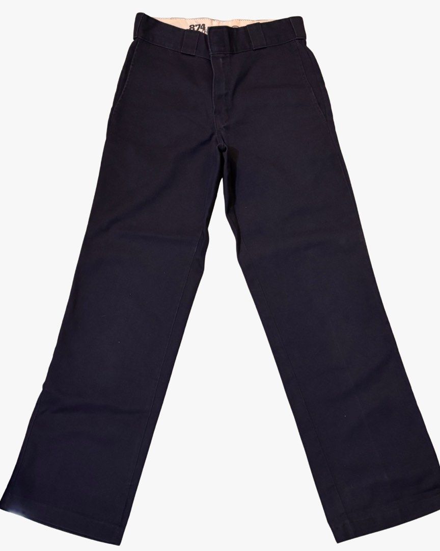 Dickies 874 Original Fit Navy Blue Work Pants (Category: Other Bottoms) located in Taguig. Submitted by umiscart (Listing ID 1452081606, Image 1). Description: Classic Dickies 874 work pants in navy blue. Original fit, durable and versatile for work or casual wear..