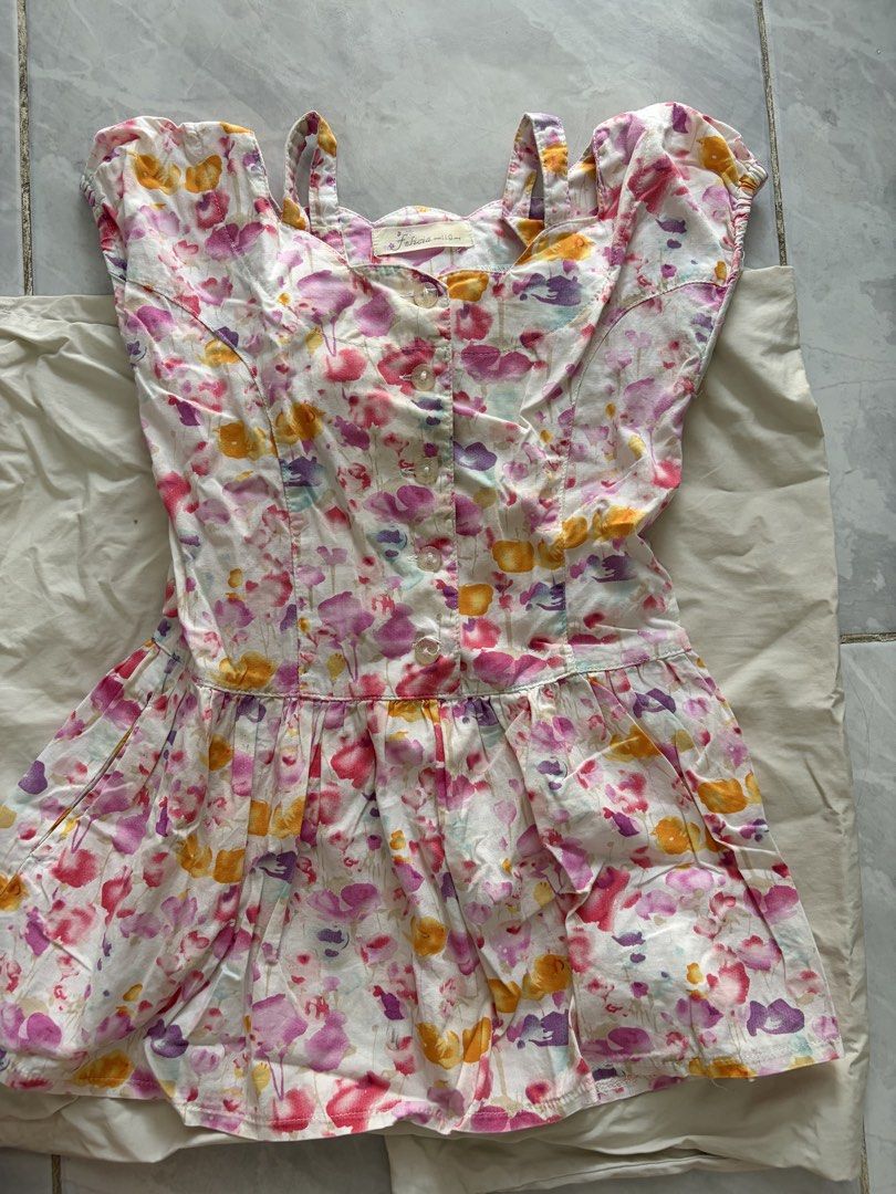 Fairy Kids Dress (Category: Babies & Kids Fashion) located in Lipa City. Submitted by riz022 (Listing ID 1452008806, Image 1). Description: Cute floral dress.