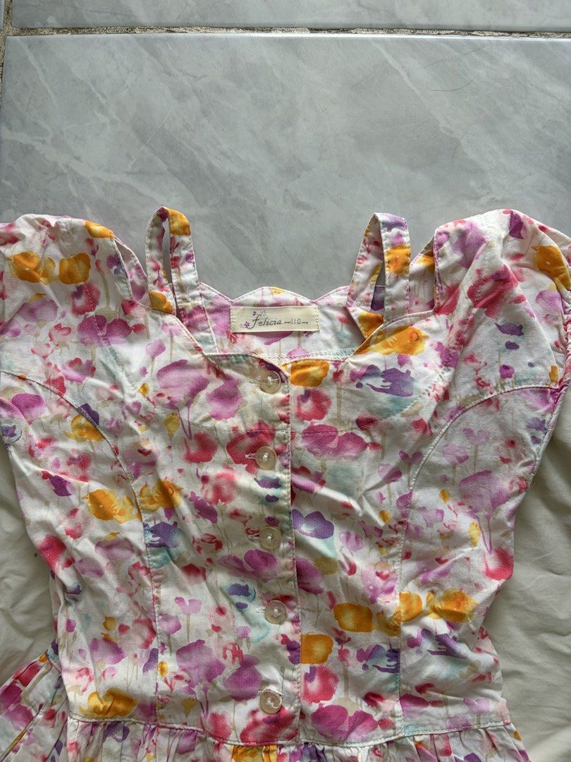 Fairy Kids Dress (Category: Babies & Kids Fashion) located in Lipa City. Submitted by riz022 (Listing ID 1452008806, Image 3). Description: Cute floral dress.