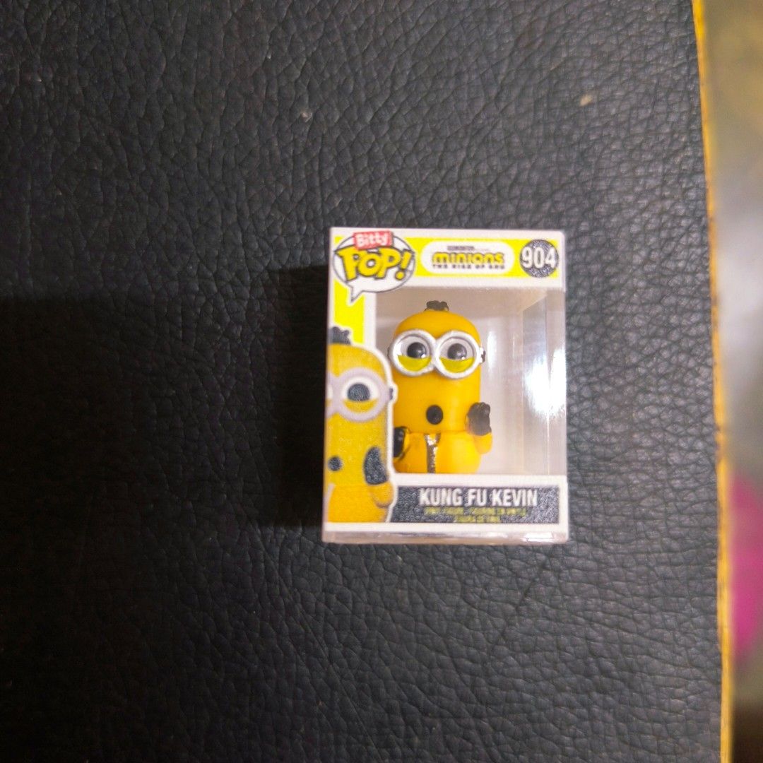 Funko Bitty Pop! Minions: Kung Fu Kevin (Category: Designer & Blind Box Toys) located in Santa Maria. Submitted by pepperronii (Listing ID 1451989029, Image 1). Description: 💙 Funko Bitty Pop! 💙 RFS: Need Funds 💙 Authentic Funko Bitty Pop! Minions 💙 NO reserve/Ghost buyers 💙Loc: Sta. Maria Bulacan 💙MOD: Shipping fee will be shouldered by the buyer/via Lalamove/Toktok/Grab booking 💙MOP: Gcash/GoTyme/Maya Just DM me. Thank you 😊.