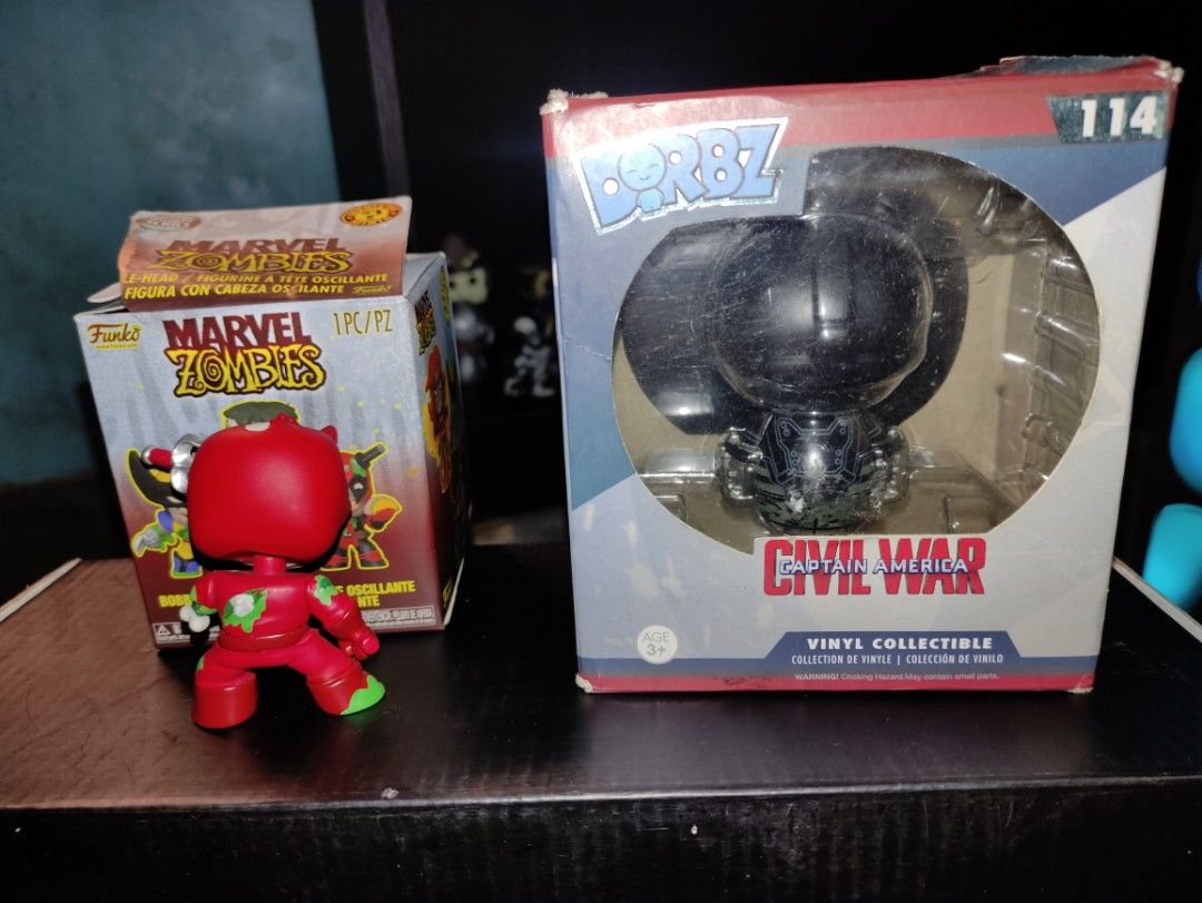 Marvel Zombies Daredevil Minis & Dorbz Crossbones (Category: Figurines & Statues) located in Quezon City. Submitted by cactusdude (Listing ID 1451992738, Image 2). Description: Marvel Zombies Daredevil Minis 375 Dorbz Crossbones (Civil War) 250 Take both - 500.