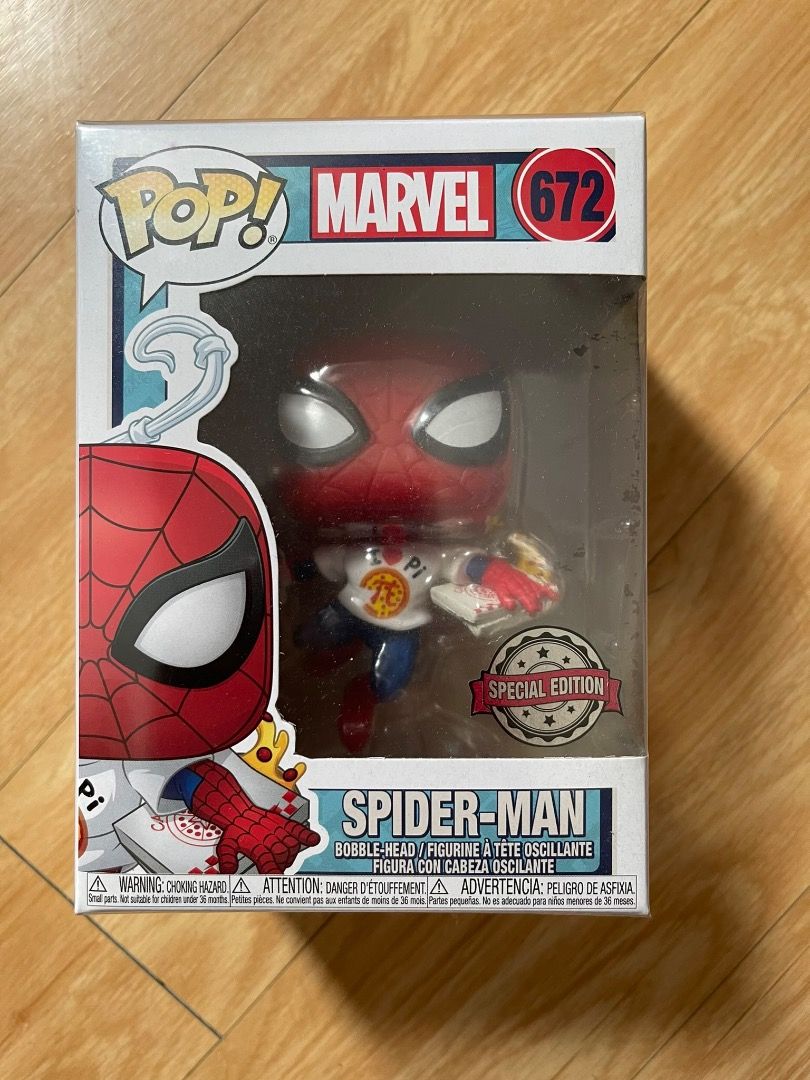 Funko Pop! Marvel Spider-Man & Iron Spider Figures (Category: Figurines & Statues) located in Manila. Submitted by kvldzx (Listing ID 1452049565, Image 2). Description: EVERYTHING MUST GO #652 Spider-man (Blacklight) - ₱1,500 #672 Spider-man (Pizza) - ₱800 6” Funko Pops #294 Hulkbuster - ₱600 #374 Spider-Hulk - ₱600 BAWAL SA MAARTE. SOME BOXES ARE DAMAGED AND/OR YELLOWISH. NEVER OUT OF THE BOX. NO PROTECTORS. GCASH OR GCASH PICK-UP @ P. BINAY ST.