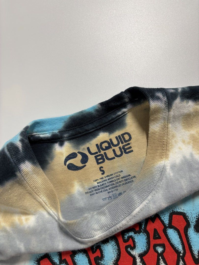 Grateful Dead Tiedye Liquid Blue Printed Shirt (Category: Tshirts & Polo Shirts ) located in Antipolo. Submitted by thearchivesproject (Listing ID 1451912482, Image 3). Description: 19 width 26 length.