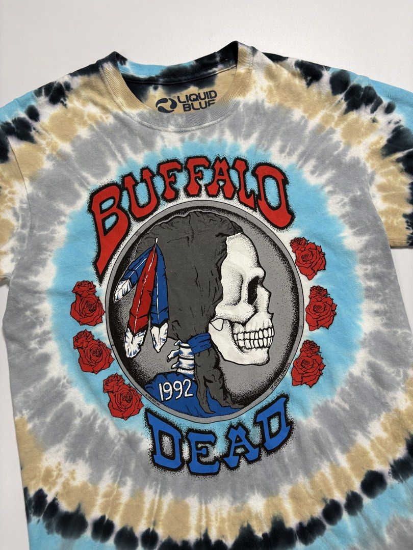 Grateful Dead Tiedye Liquid Blue Printed Shirt (Category: Tshirts & Polo Shirts ) located in Antipolo. Submitted by thearchivesproject (Listing ID 1451912482, Image 2). Description: 19 width 26 length.