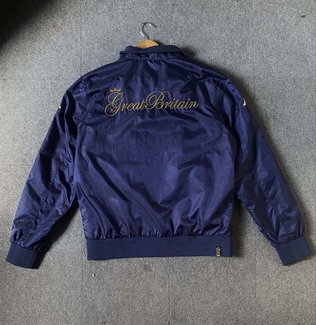 Great Britain kappa bomber jacket (Category: Coats, Jackets and Outerwear) located in Manila. Submitted by sixbysix (Listing ID 1452053038, Image 2). Description: Dimes 24x27 Condition 10/10 Color rate 10/10 Issue none As new Pm for interested Ps: make an offer .