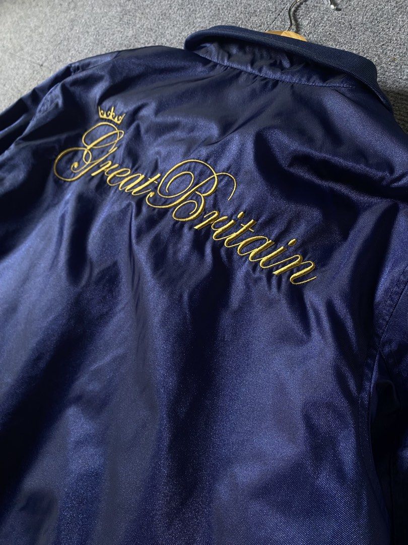 Great Britain kappa bomber jacket (Category: Coats, Jackets and Outerwear) located in Manila. Submitted by sixbysix (Listing ID 1452053038, Image 3). Description: Dimes 24x27 Condition 10/10 Color rate 10/10 Issue none As new Pm for interested Ps: make an offer .