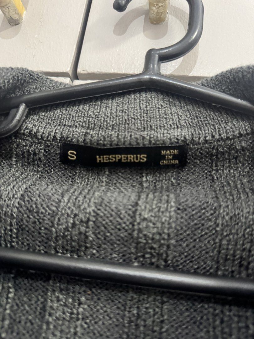 Grey Ribbed Polo Collar Crop Top Size S (Category: Blouses) located in Quezon City. Submitted by jaebaeee (Listing ID 1452094965, Image 2). Description: Bought in USA - Grey Hesperus crop top - Ribbed knit material - Polo collar with V-neckline - Short sleeves - Estimated size: S.