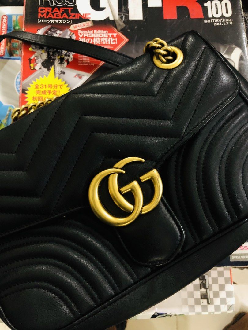 Gucci Marmont (Category: Shoulder Bags) located in Manila. Submitted by beyondessence (Listing ID 1451923618, Image 3). Description: GUCCI MARMONT EXCELLENT TO NEW CONDITION WE SHIP NATIONWIDE VIA J&T EXPRESS.