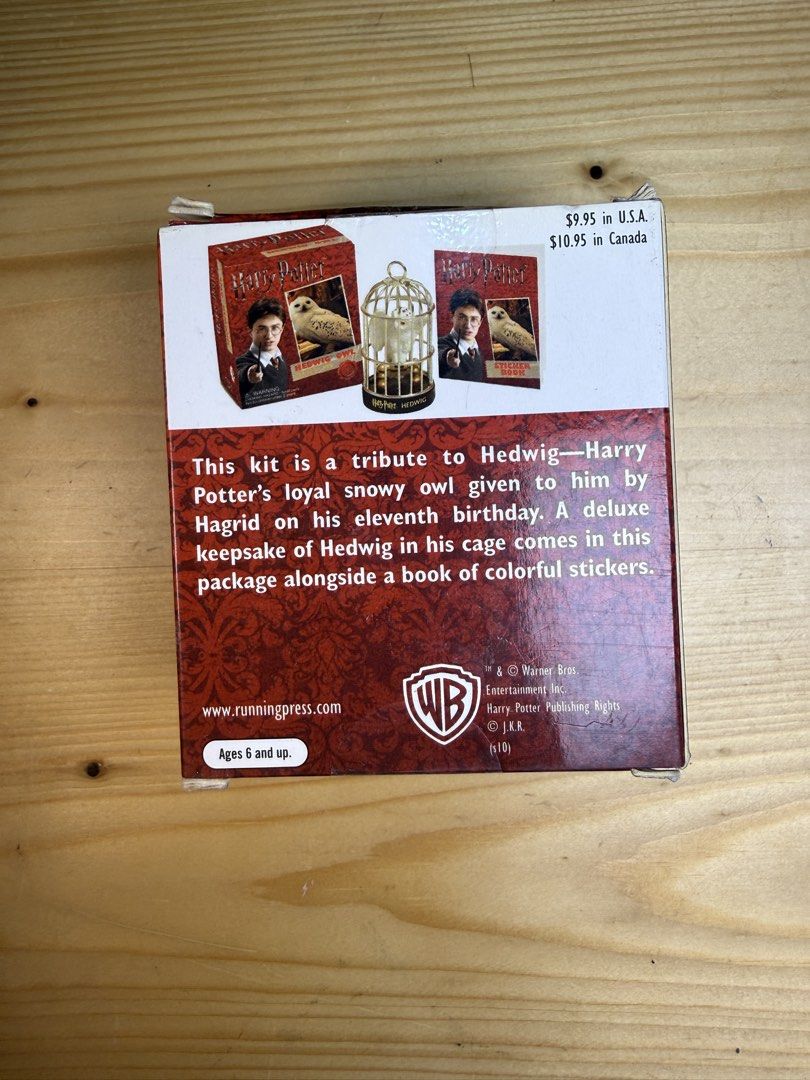 Harry Potter Hedwig Owl & Sticker Book (Category: Storybooks) located in Quezon City. Submitted by fashionifywardrobe8899 (Listing ID 1451910360, Image 2). Description: .