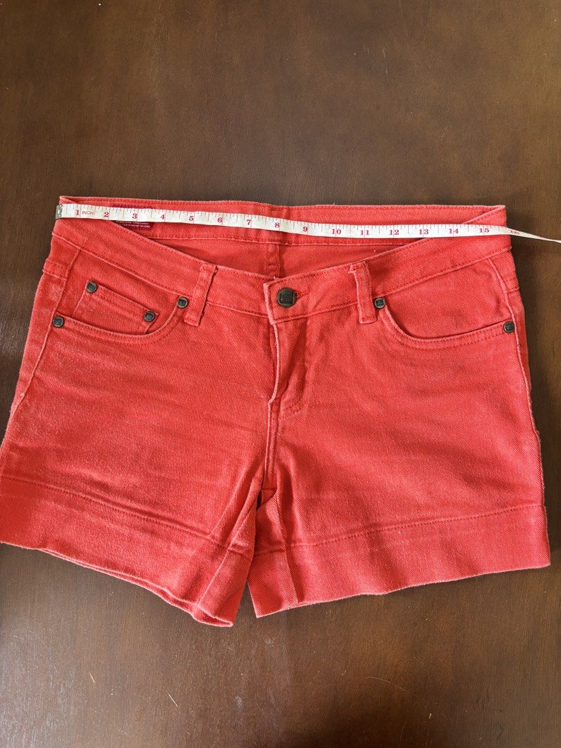 [FREE] Herbench Orange Denim Shorts (Category: Shorts) located in Mandaluyong City. Submitted by k_and_k_preloved_corner (Listing ID 1451975767, Image 1). Description: ✨ FREE if you buy items worth atleast 500php - Brand: Herbench - Color: Orange - Style: Classic five-pocket denim shorts - Closure: Zip fly - Origin: Made in the Philippines - Perfect for: Casual wear, adding a pop of color to outfits .