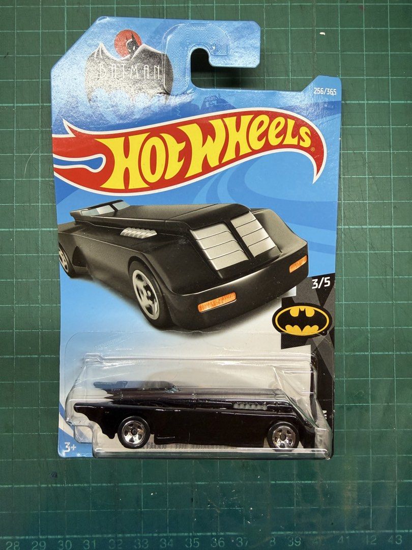 Hot Wheels Batman The Animated Series Batmobile (Category: Vehicle & Diecast Models) located in Manila. Submitted by rmemz.mnl (Listing ID 1452012090, Image 1). Description: - Hot Wheels Batmobile - From Batman: The Animated Series - 2017 Release - Color: Black - Material: Die-cast - Condition: Brand new in original packaging - Mint on Non-mint card (slight crease on top) - Ideal for collectors and Batman enthusiasts - Negotiable - Payment via BP