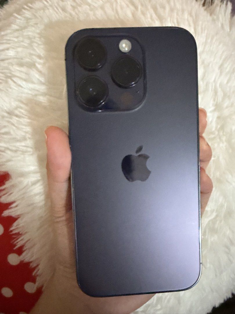iPhone 14 Pro (128GB) deep purple (slightly negotiable) (Category: iPhone 14 Series) located in Lipa City. Submitted by kmilldchvz (Listing ID 1451979936, Image 2). Description: iPhone 14 Pro - 128GB 81% Battery Health RFS: Upgraded to iPhone 17 Pro Max PM/DM if interested. 😊.