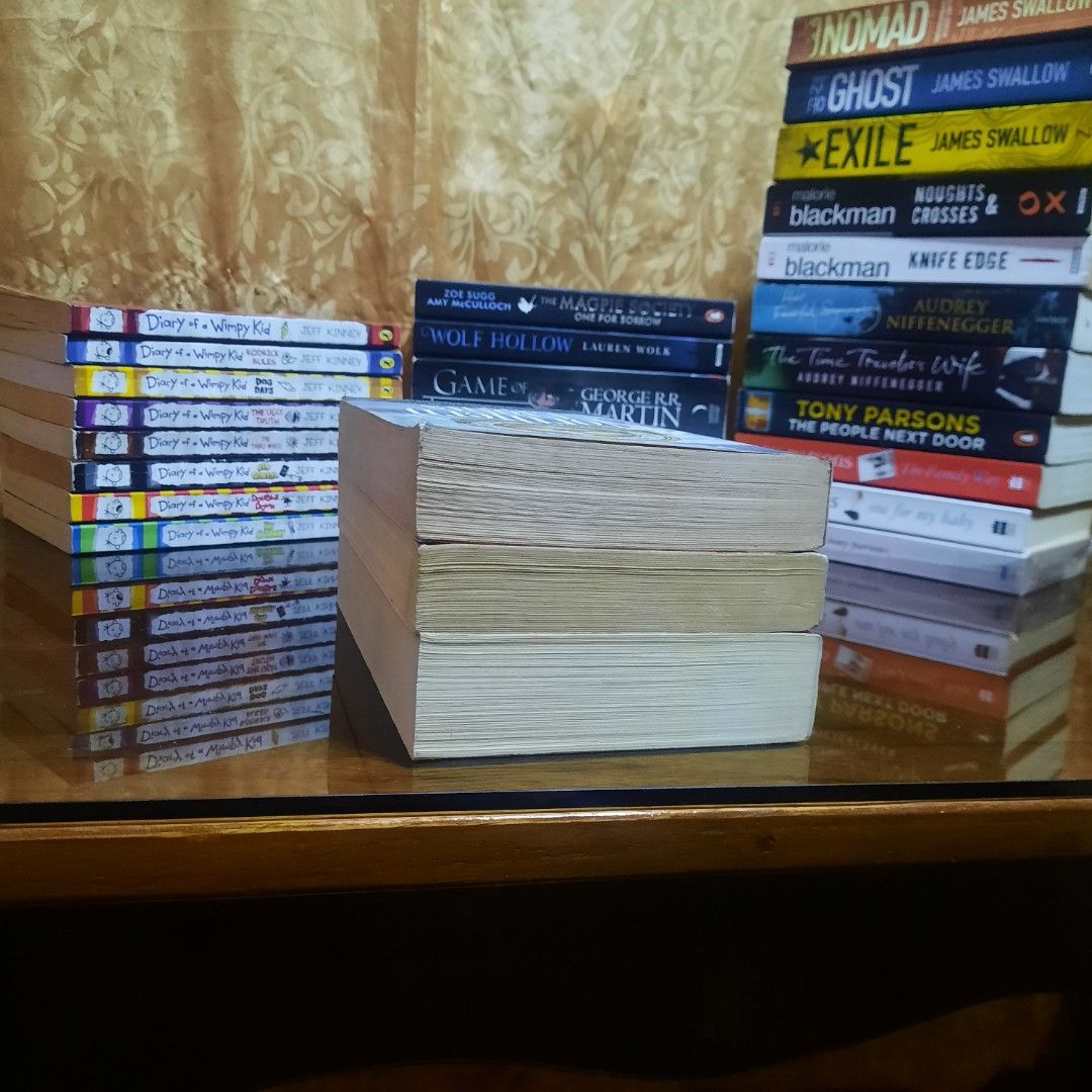 James Swallow Books Bundle (Category: Storybooks) located in Baguio. Submitted by el_sakands (Listing ID 1451901067, Image 2). Description: Please be informed na preloved po yung mga books, so they might have creases, tanning/spotted edges, and some have spine breaks. 📍Baguio City MOP: Gcash, Maya, GoTyme, Maribank.