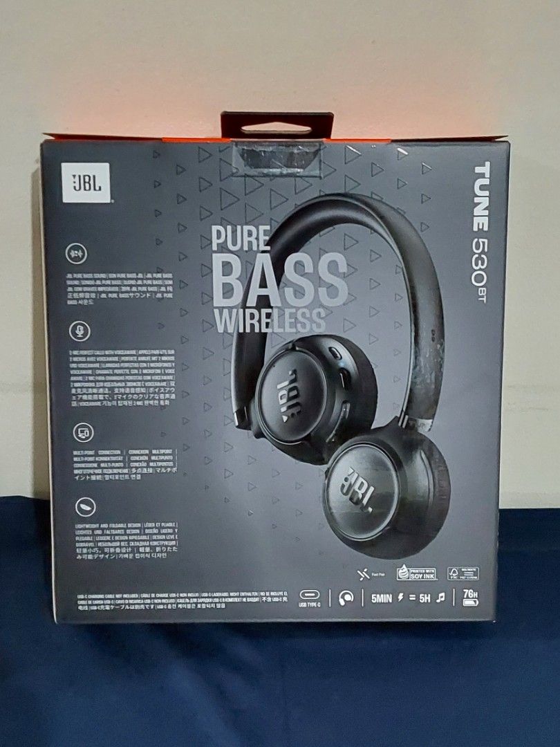 JBL 530 BT (Category: Headphones & Headsets) located in Las Pinas. Submitted by online.store (Listing ID 1452035292, Image 3). Description: ‼️LAST PRICE. Brandnew and sealed. Corporate gift. Lalamove or meetup at SM Southmall Las Piñas. Gcash payment. .