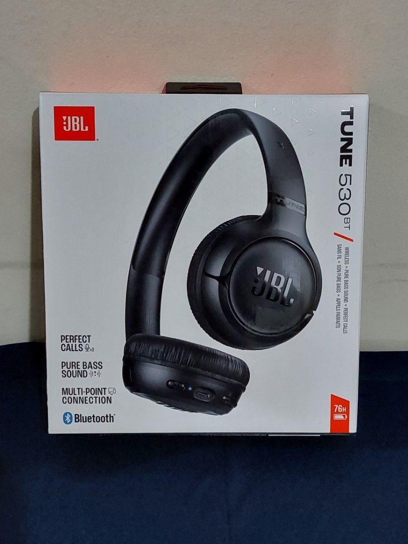 JBL 530 BT (Category: Headphones & Headsets) located in Las Pinas. Submitted by online.store (Listing ID 1452035292, Image 1). Description: ‼️LAST PRICE. Brandnew and sealed. Corporate gift. Lalamove or meetup at SM Southmall Las Piñas. Gcash payment. .