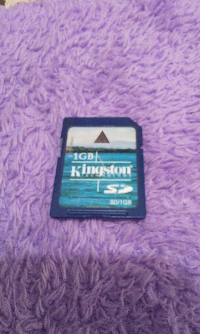 Kingston 1GB SD Card (Category: Memory & SD Cards) located in Binan City. Submitted by rpute (Listing ID 1451959826, Image 1). Description: - Kingston 1GB SD Card - Tested and works well - Perfect for adding extra storage to cameras, phones, or other compatible devices - Selling as it's no longer needed - Feel free to ask any questions!.