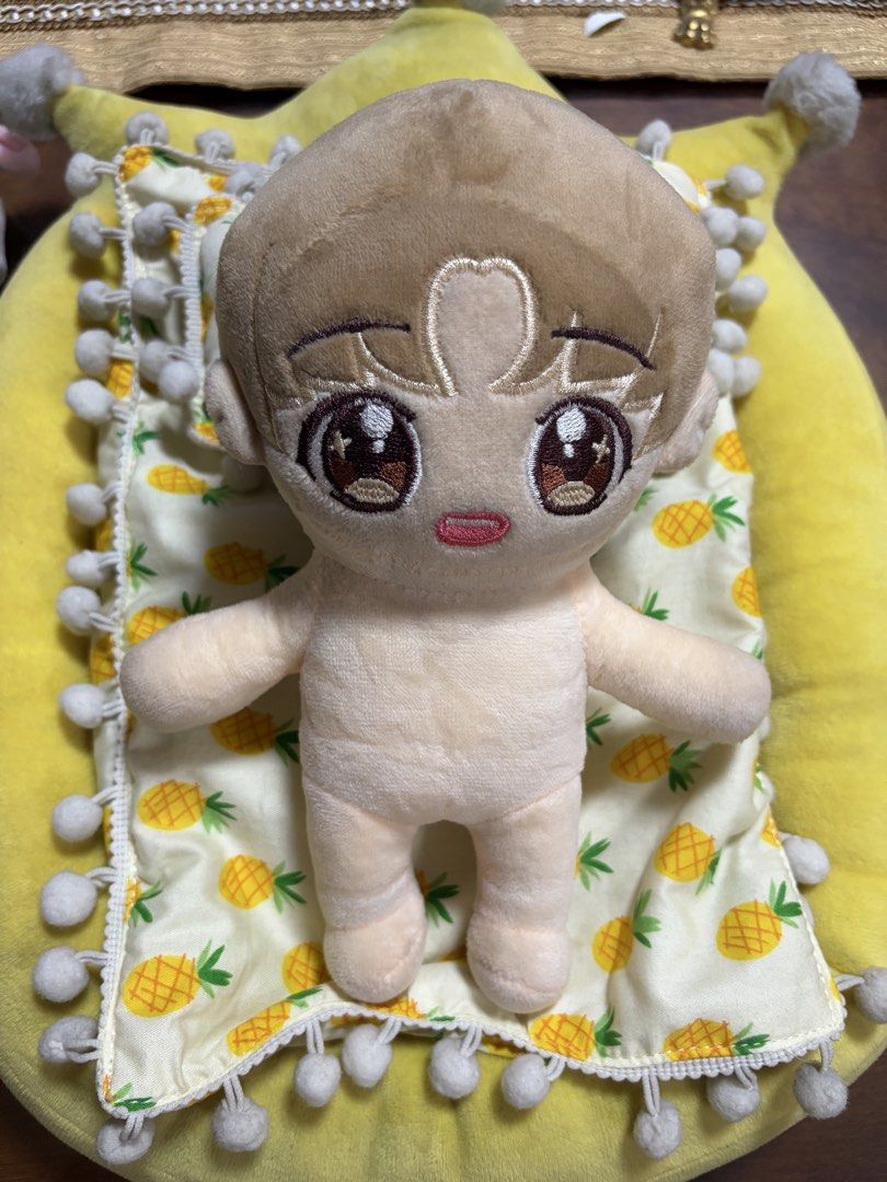 KPop Doll Jimin Set with Doll Outfits (Category: K-Wave Merchandise) located in Manila. Submitted by yeyencollado (Listing ID 1451951926, Image 2). Description: price is negotiable! comes with 1 jin doll, 8 outfits (some have shoes/bags/hats), and a full bed (with mattress and pillow). NOTE: will not be cleaned before shopping. always clean plushies when buying secondhand!.