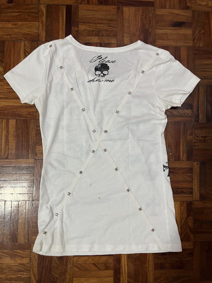 Lazy Daisy Archive Skull Shirt (Category: Tshirts & Polo Shirts ) located in Paranaque City. Submitted by esotericgarbage_ (Listing ID 1452086504, Image 2). Description: 15x24.5 Issue: Small stains.