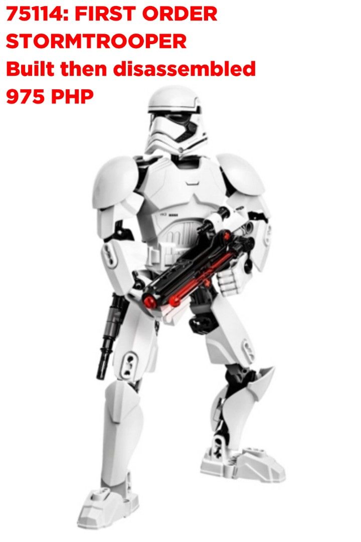 LEGO STAR WARS BUILDABLE FIGURES BATCH 2 (Category: Lego & Building Sets) located in Quezon City. Submitted by pupaj (Listing ID 1452005917, Image 3). Description: LOCATION: Batasan QC area SHIPPING: Via Grab / Lalamove / GoGo Xpress / LBC / ABest Express / J&T Buyer can suggest other shipping options upon negotiation Shipping fee c/o buyer MODE OF PAYMENT: Via BDO / GCash / Maya / COD Item is cross-posted PM for inquiries.
