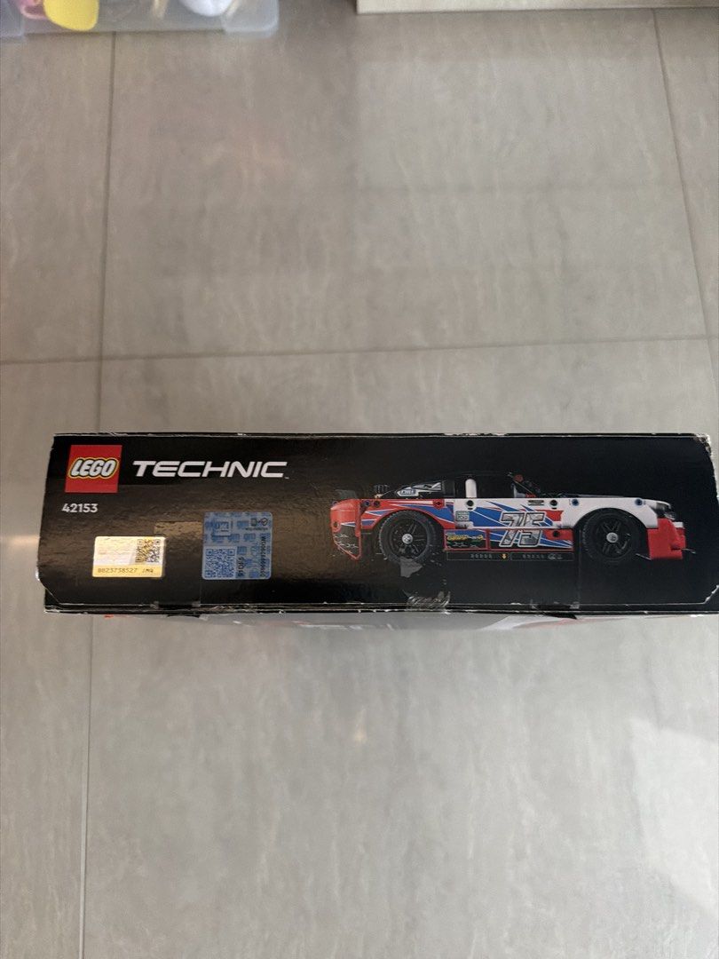 Lego Technic 42153 NASCAR Next Gen Chevrolet Camaro (Built) (Category: Lego & Building Sets) located in Singapore. Submitted by born2 (Listing ID 1451952824, Image 3). Description: - Lego Technic 42153 NASCAR Next Gen Chevrolet Camaro - Authentic Lego Technic build experience - Detailed replica of the NASCAR Next Gen Chevrolet Camaro - Ideal for collectors and fans of Lego and racing - Bought from Malaysia at RM229 - There is some visible damage 