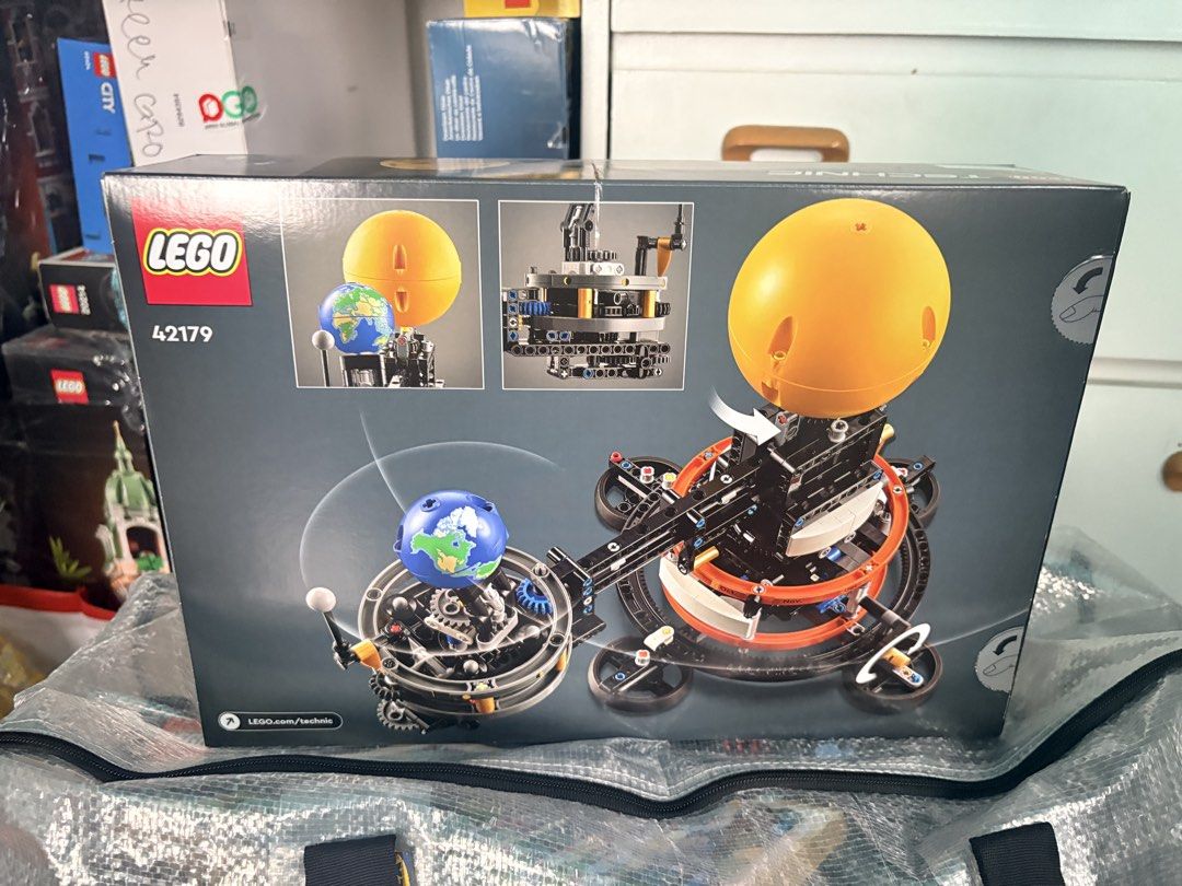 LEGO Technic 42179 Planet Earth and Moon in Orbit (Category: Lego & Building Sets) located in Mandaluyong City. Submitted by betchaysclutter (Listing ID 1451945629, Image 2). Description: - LEGO Technic Set 42179: Planet Earth and Moon in Orbit - Build a cool, mechanical model of the solar system - Ideal for space enthusiasts and LEGO fans - Fun and educational build for ages 10 and up.