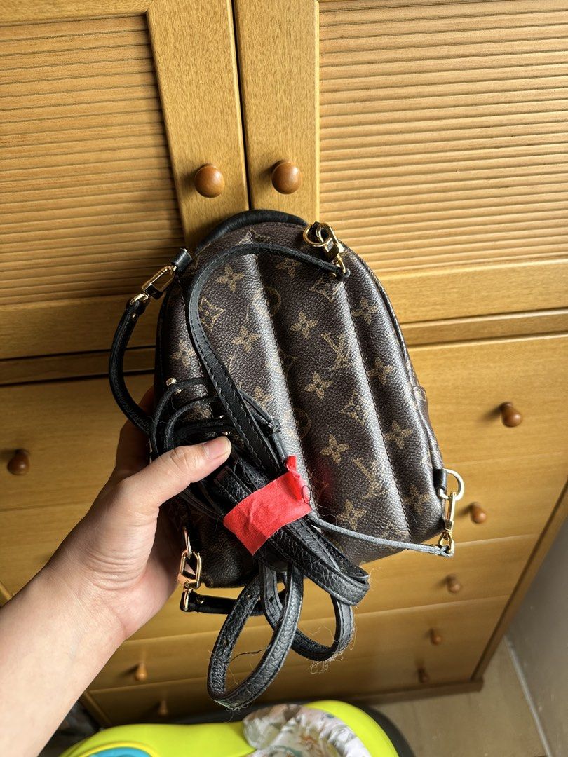 Louis Vuitton Monogram Palm Springs Mini Backpack (Category: Luxury Bags & Wallets) located in Manila. Submitted by ube.tangerine (Listing ID 1451909810, Image 3). Description: Mirror copy.