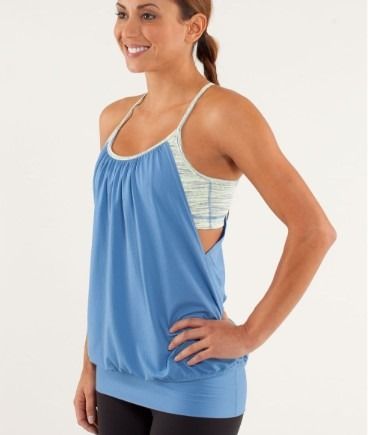 FREE SF! Lululemon Blue Tank Top Size 6 (Preloved) FREE SHIPPING! (Category: Activewear) located in Iligan City. Submitted by Memag (Listing ID 1452066061, Image 3). Description: *FREE SHIPPING! *Seller is not an expert to authenticate the item. *like new *fabric - luon® *with pockets for optional, removable cups (pads/cups not included) *no issue *size - 6 *Due to lighting, color may vary from actual. *MOP - GCash .