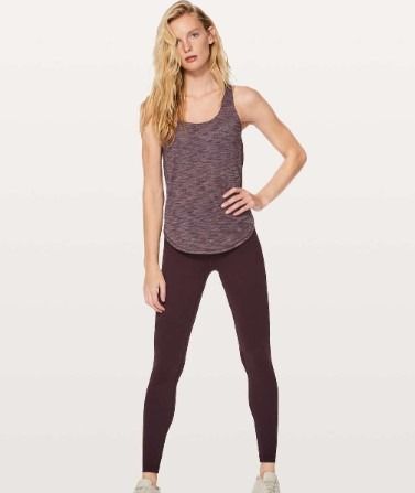 Lululemon Heathered Black Cherry Size 2 (Preloved) FREE SHIPPING! (Category: Activewear) located in Iligan City. Submitted by Memag (Listing ID 1452016461, Image 3). Description: *FREE SHIPPING! *Seller is not an expert to authenticate the item. *like new *fabric - Power Luxtreme, lycra *with pockets for optional, removable cups (pads/cups not included) *no issue *size - 2 *Due to lighting, color may vary from actual. *MOP - GCash .