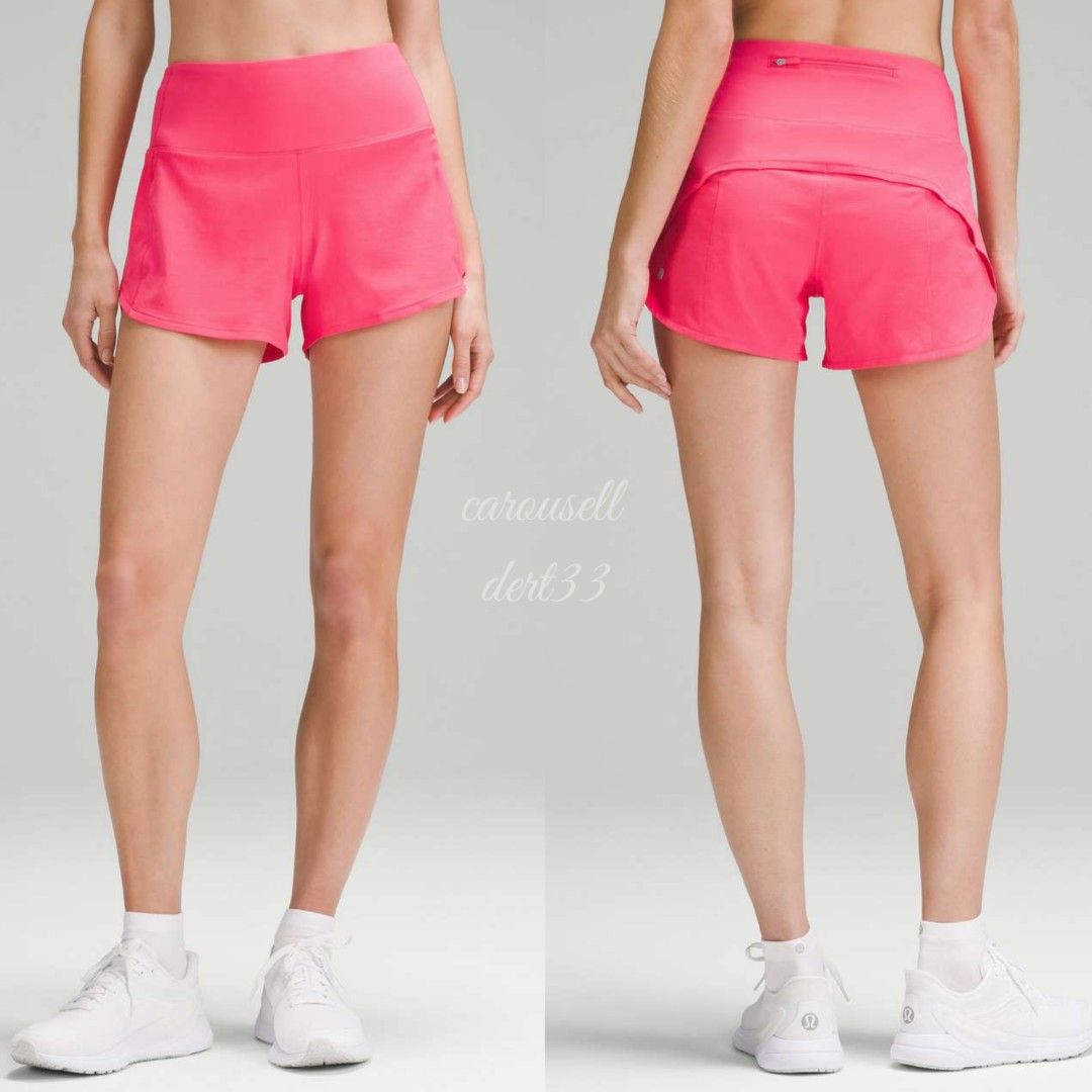 🇺🇸Lululemon Speed Up High-Rise Lined Short (Dot 4) (Category: Activewear) located in Baguio. Submitted by dert33 (Listing ID 1452054733, Image 2). Description: 🍋Lululemon Speed Up High-Rise Lined Short (Dot 4) - Ideal for running and workouts - Back zippered pocket for secure storage - Lightweight and breathable fabric.