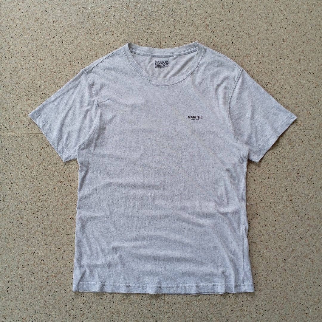 Marithe Francois Girbaud Tee (Category: Tshirts & Polo Shirts ) located in Maramag. Submitted by kenthrift_ (Listing ID 1451920932, Image 1). Description: Marithe Francois Girbaud Tee •Excellent condition •Size On Tag: Large •Measurements: Width 20 & Length 28 •Issue: None.