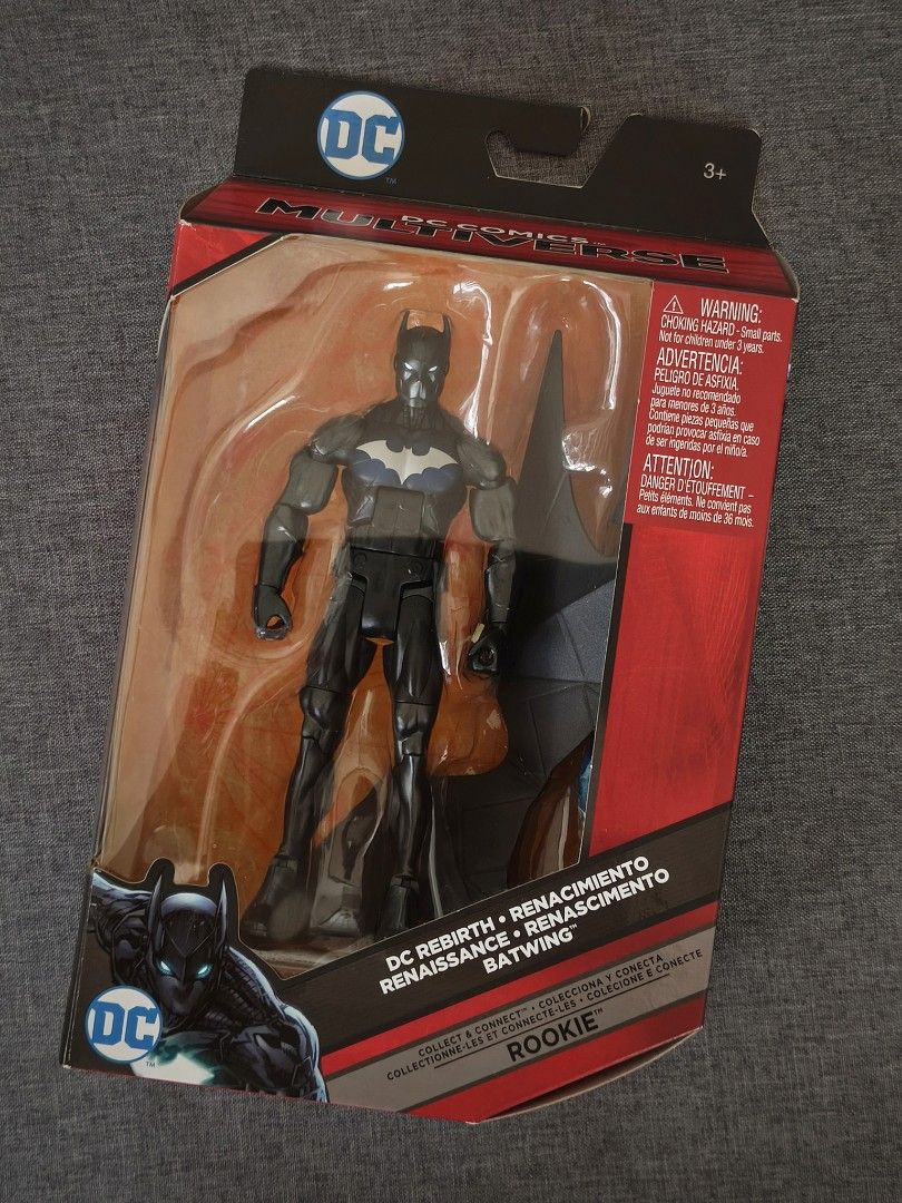 Mattel DC Multiverse Batwing (BIB) (Category: Action & Battle Toys) located in Quezon City. Submitted by xdeusx (Listing ID 1451910300, Image 1). Description: - Mattel® DC Multiverse: DC Rebirth Batwing™ - Part of the Collect & Connect: Rookie™ build-a-figure series - BIB (Back-in-Box); Packaging is intact - No issues, good as new; Complete accessories.