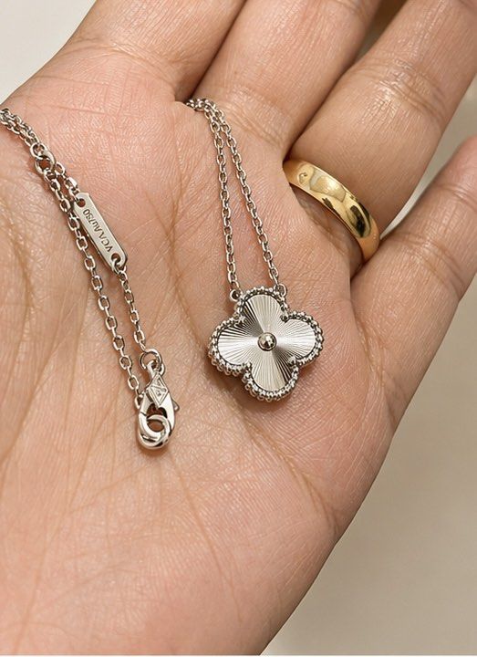 MC guilloche s925 real silver necklace (Category: Necklaces) located in Davao. Submitted by ranne11 (Listing ID 1451989962, Image 1). Description: Real s925 silver necklace With markings.