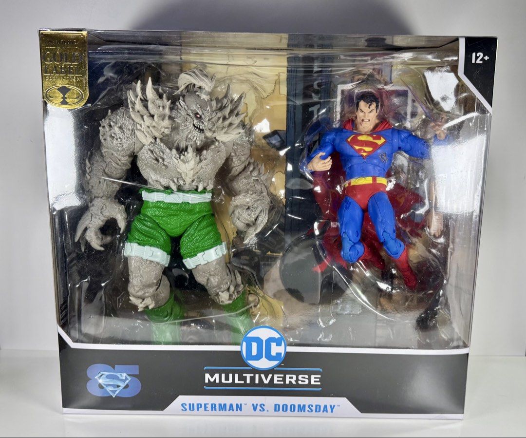 McFarlane DC Multiverse “Superman vs Doomsday” Gold Label Edition 2 Pack Action Figures (Category: Figurines & Statues) located in Quezon City. Submitted by john90667 (Listing ID 1451966382, Image 1). Description: For Sale: McFarlane DC Multiverse “Superman vs Doomsday” Gold Label Edition 2 Pack Action Figures Actual photos posted — what you see is what you get. Key Details: • 100% Authentic & Collector’s Item • Rare, mint, sealed, excellent cond