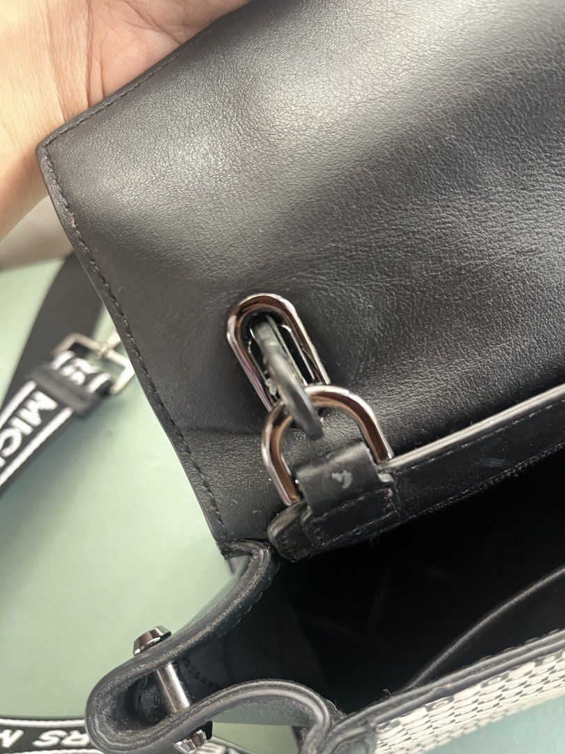 Michael Kors Whitney Medium Satchel (Category: Luxury Bags & Wallets) located in Caloocan City. Submitted by angelarguelles (Listing ID 1451906255, Image 3). Description: FOR SALE: Authentic Michael Kors Whitney Medium Satchel ✅ 100% Authentic with Card Card ✅ Style Code: 30T9UWHS6R ✅ Color: Black/Optic White Checkerboard ✅ MSRP: $328 ≈ ₱19,000 retail ✅ Made in Philippines - US Outlet purchase Condition: 8/10 Used less than 10x, stored with dust 