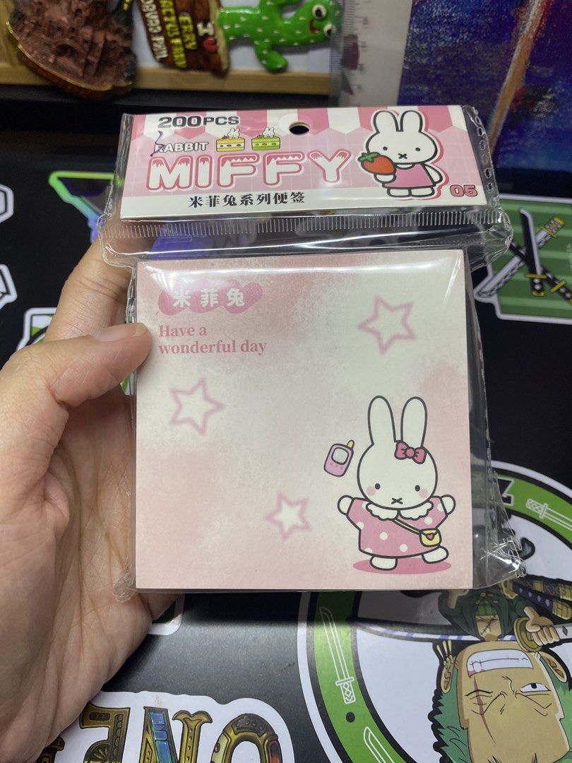 Miffy notepad (Category: Stationery & School Supplies) located in Davao. Submitted by lovelybones729 (Listing ID 1452055088, Image 1). Description: Miffy notepad Php150.