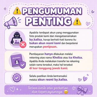 (Kategori: ) berada di . Dikirim oleh by.kalisa (ID iklan 1452079315, Gambar 1). Deskripsi: .
