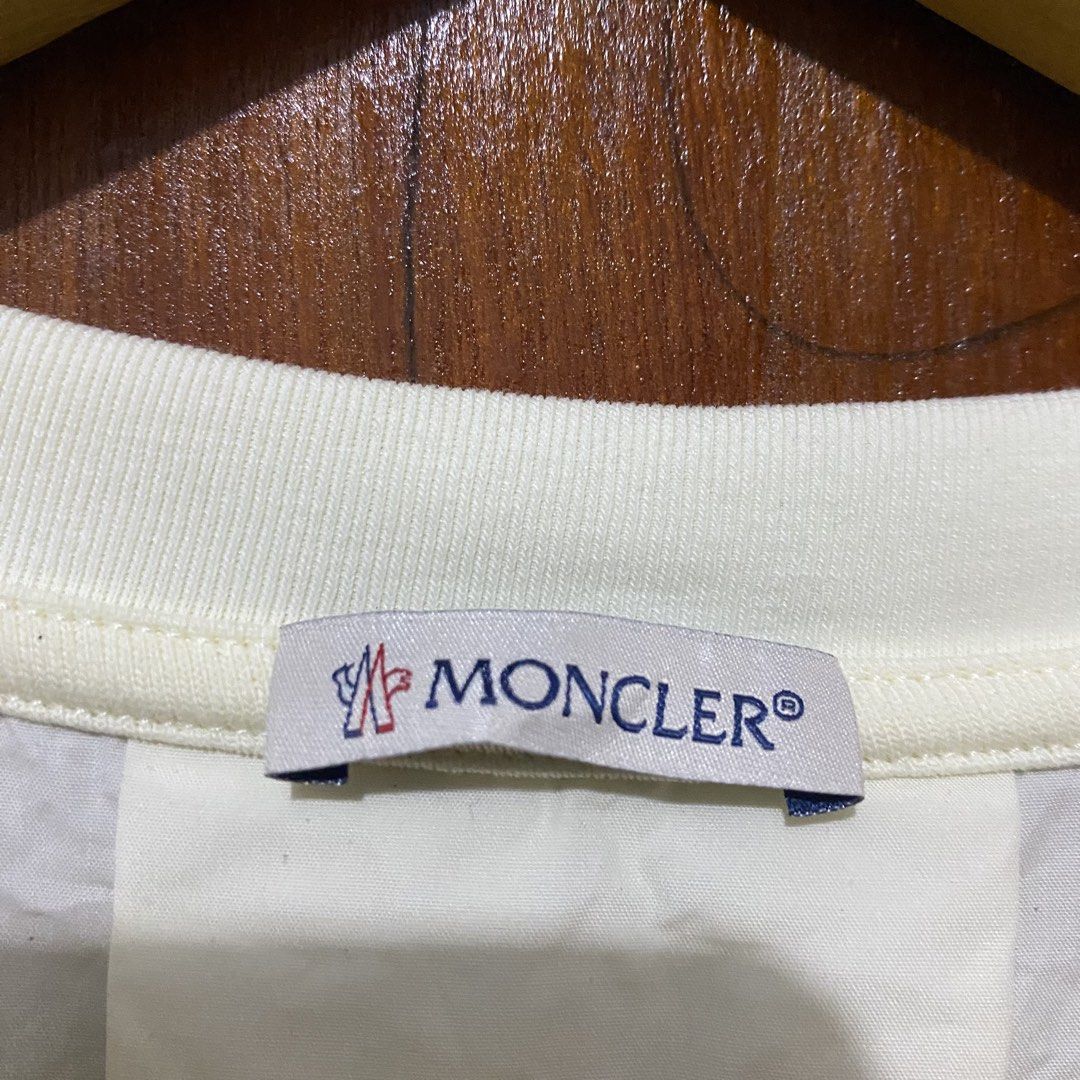 Moncler (Category: Formal Shirts) located in Davao. Submitted by john661 (Listing ID 1452033491, Image 3). Description: Moncler Maglia Maniche Corte Authentic Size Small on tag Excellent condition Flawless 21x26 .