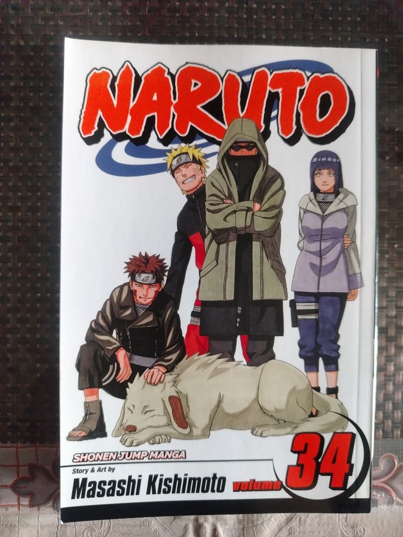 Naruto Manga (Category: Comics & Manga) located in Pasig City. Submitted by wiselime (Listing ID 1451943986, Image 1). Description: - Naruto Manga Volumes 29 & 34 - Story and Art by Masashi Kishimoto - Php 220 each - Good condition with a bit of yellowing - Location: Pasig - MOP: Gcash - MOD: Lalamove (within Metro Manila).
