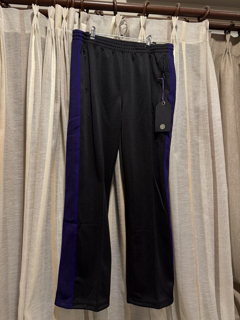 由 ppsyyy (刊登 ID 1452100157，圖片 1) 提交，位於 新竹市 (Hsinchu City) 的 NEEDLES 直筒track pant (類別：運動、休閒褲)，說明：可議價新竹市可面交。