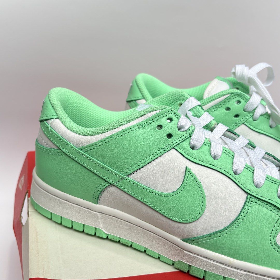 Nike Dunk Low Green Glow White (Category: Casual Shoes) located in Taguig. Submitted by _esse (Listing ID 1452029787, Image 2). Description: Nike Dunk Low Green Glow White Brand new & Original with receipt Size: Mens US 8 / Women’s US 9.5.