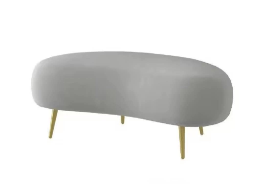 Nordic Iron shoe changing stool white (Category: Sofas) located in Mandaluyong City. Submitted by carmy.94 (Listing ID 1452099733, Image 2). Description: 2D45 Nordic Iron shoe changing stool white and gray Lambswool and sponge material.