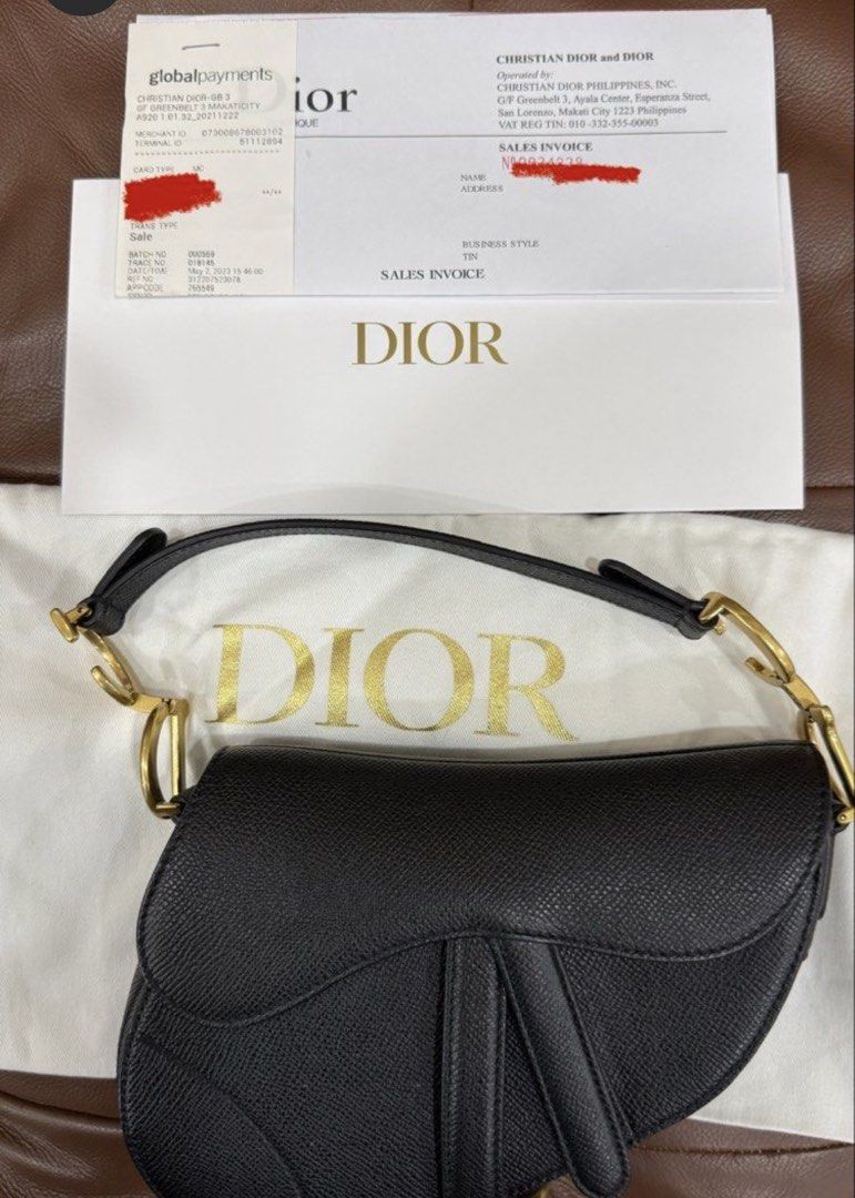 Original Dior Saddle Bag Mini (Category: Luxury Bags & Wallets) located in Manila. Submitted by ripleys_online_store (Listing ID 1451978335, Image 1). Description: .