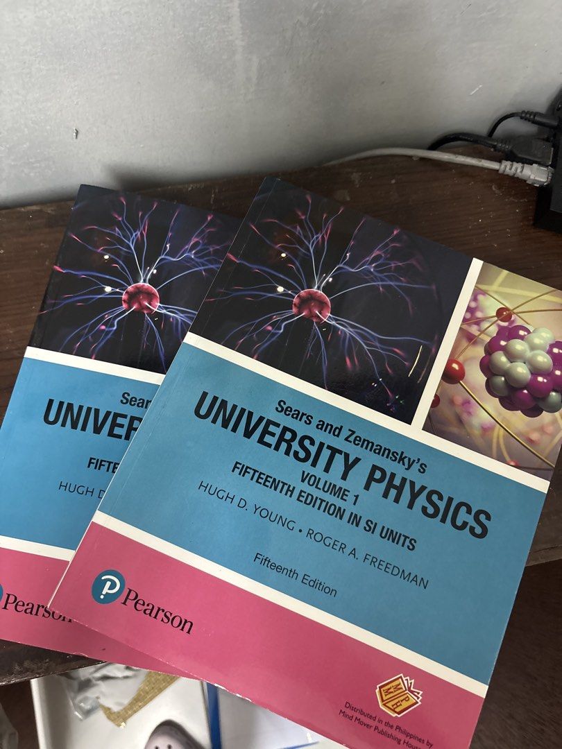 PEARSON PHYSICS 15TH EDITION BOOKS VOL 1&2 (Category: Textbooks) located in Quezon City. Submitted by angge_leonardo (Listing ID 1452092608, Image 1). Description: 2k for both books bought this book for ₱3,700+ no notes all good no free code for aleks rfs: need to buy college materials.