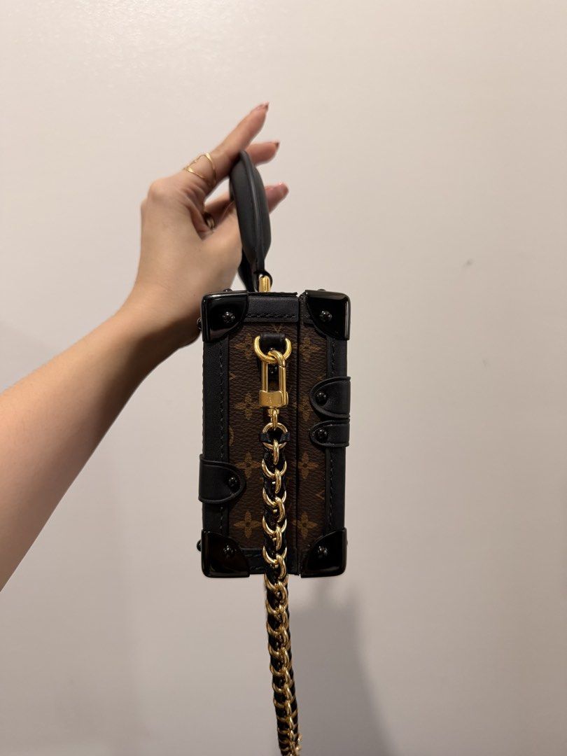 Petite Malle Trunk Monogram (Scannable) (Category: Luxury Bags & Wallets) located in Manila. Submitted by minimaison (Listing ID 1452014620, Image 2). Description: SCANNABLE 📌 we accept reasonable offer. .