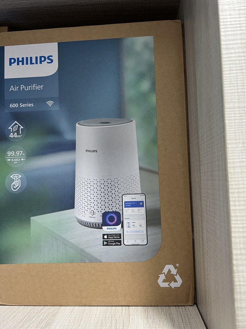 PHILIPS Air Purifier 600 Series 本体 Philips Air Purifier 600 Series, TV & Home Appliances, Air