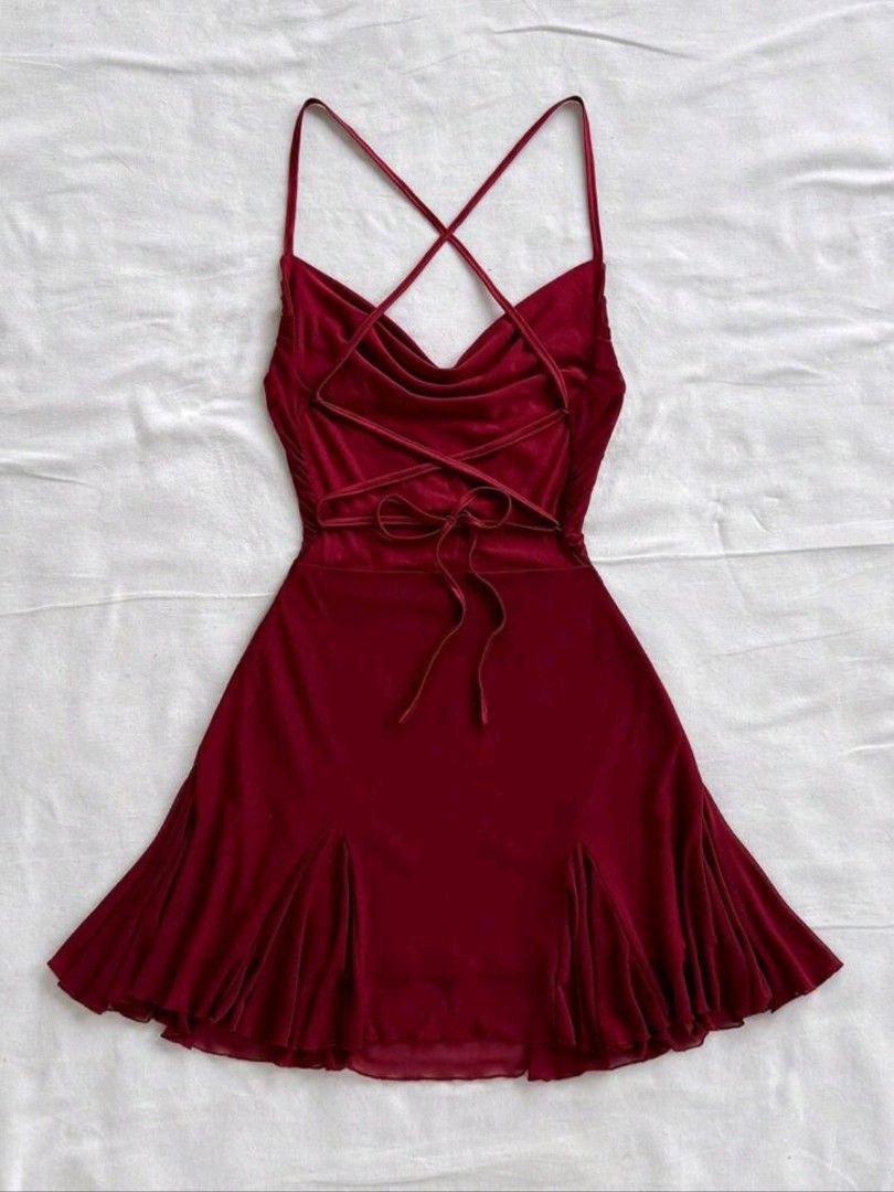 Plus Size Spaghetti Strap Mini Dress (Category: Dresses) located in Manila. Submitted by tan.sofiaa (Listing ID 1452061777, Image 2). Description: - Cannot be returned - Too large for me - Original price Php 430.