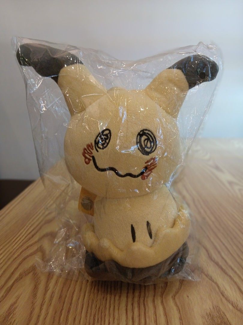 Pokemon Mimikyu Plushie (Category: Plushies & Soft Toys) located in Manila. Submitted by catsbill (Listing ID 1452025901, Image 1). Description: - Brand new, still in original plastic packaging. - from Taiwan's 7-eleven store.